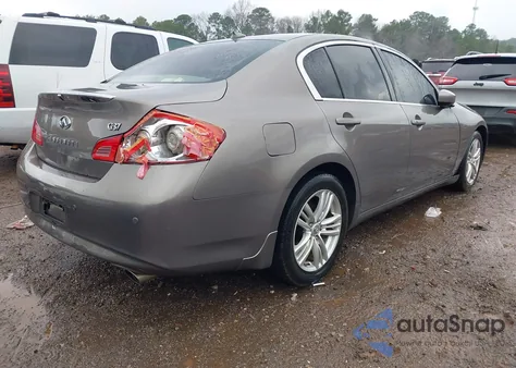 2011 Infiniti G37 Journey from USA, damaged, VIN JN1CV6APXBM510495